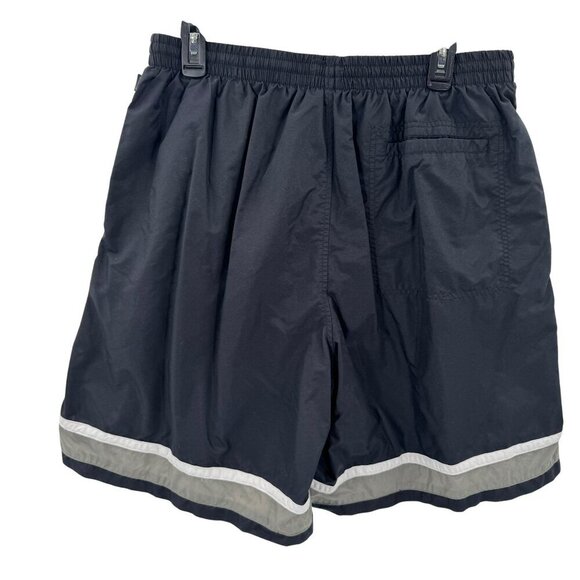 Nike Mens Black & Gray Swim Trunks XL With Mesh Lining & Elastic Waist - Picture 3 of 10